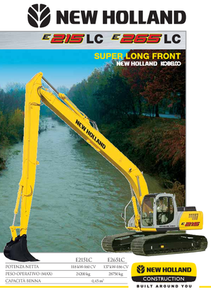 Koparki gąsienicowe New Holland E 215 LCM