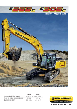 Koparki gąsienicowe New Holland E305C