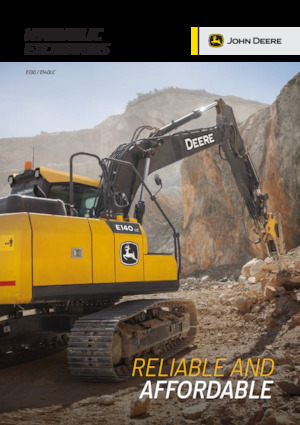 Koparki gąsienicowe John Deere Construction E140-II
