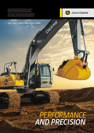Koparki gąsienicowe John Deere Construction E210-II