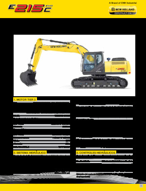 Koparki gąsienicowe New Holland E215C EVO