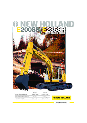Koparki gąsienicowe New Holland E235SR