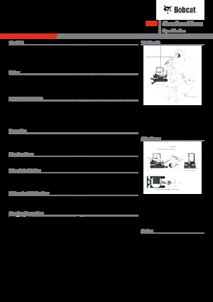 Koparki gąsienicowe Bobcat E60