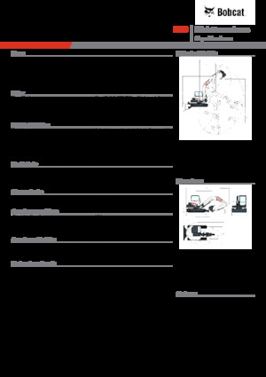 Koparki gąsienicowe Bobcat E88