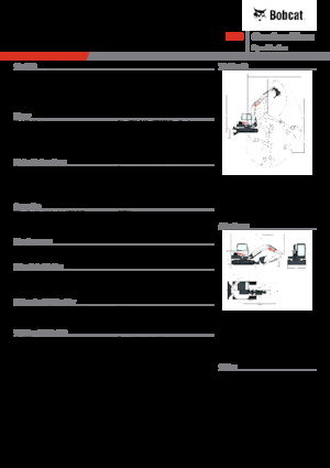 Koparki gąsienicowe Bobcat E88