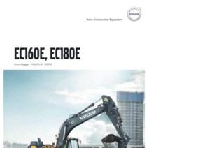 Koparki gąsienicowe Volvo EC180EL