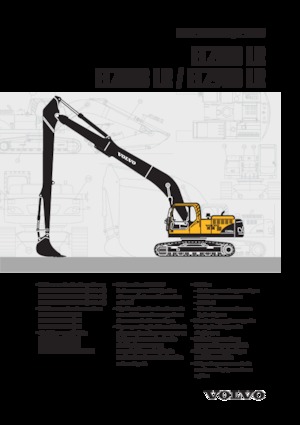 Koparki gąsienicowe Volvo EC210B