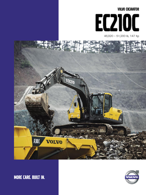 Koparki gąsienicowe Volvo EC210CLD