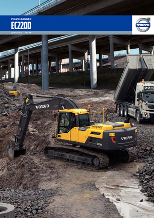 Koparki gąsienicowe Volvo EC220DNL