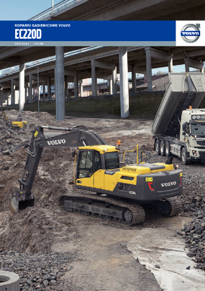 Koparki gąsienicowe Volvo EC220DNL