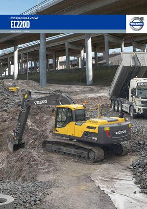 Koparki gąsienicowe Volvo EC220DNL
