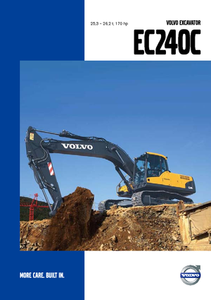 Koparki gąsienicowe Volvo EC240CL