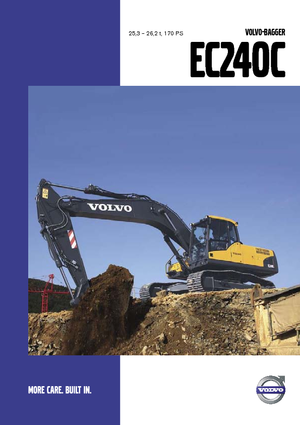 Koparki gąsienicowe Volvo EC240CL