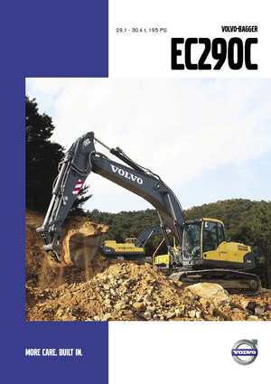 Koparki gąsienicowe Volvo EC290CL