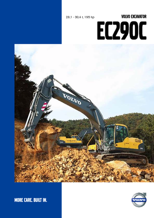 Koparki gąsienicowe Volvo EC290CL