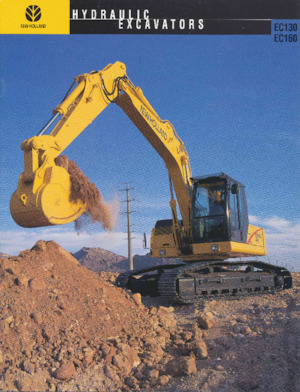 Koparki gąsienicowe New Holland EC130