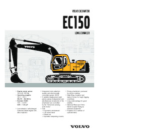 Koparki gąsienicowe Volvo EC150