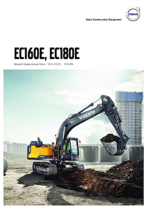 Koparki gąsienicowe Volvo EC180EL