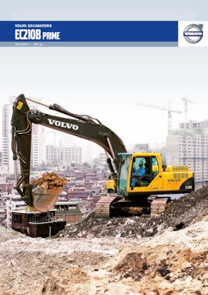 Koparki gąsienicowe Volvo EC210B Prime