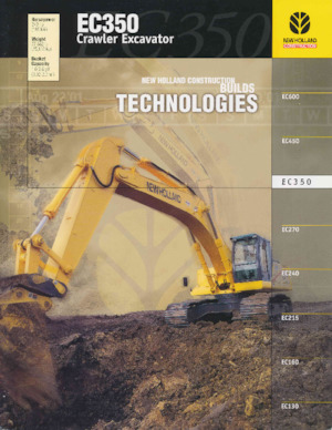 Koparki gąsienicowe New Holland EC350