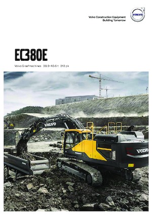 Koparki gąsienicowe Volvo EC380ENL