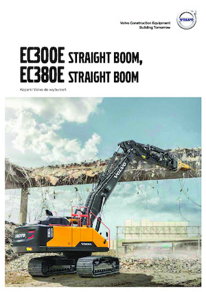 Koparki gąsienicowe Volvo EC300EN Straight boom