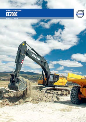 Koparki gąsienicowe Volvo EC700C