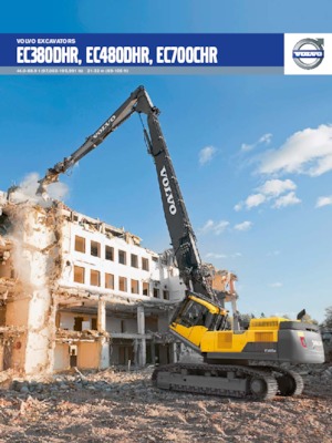 Koparki gąsienicowe Volvo EC700CHR