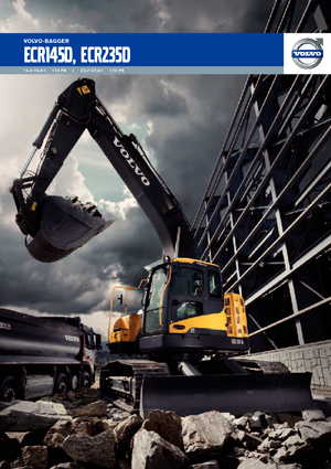 Koparki gąsienicowe Volvo ECR145DL