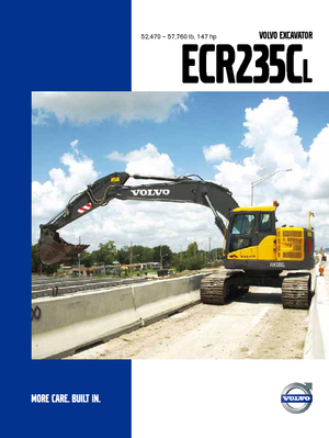 Koparki gąsienicowe Volvo ECR235CL