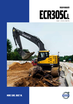 Koparki gąsienicowe Volvo ECR305CL