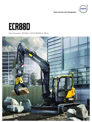 Koparki gąsienicowe Volvo ECR88D