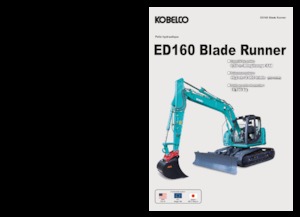 Koparki gąsienicowe Kobelco ED 160-3