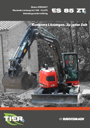 Koparki gąsienicowe Eurocomach ES 85 ZT 4