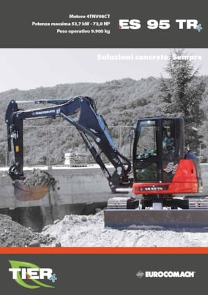 Koparki gąsienicowe Eurocomach ES 95 TR 4