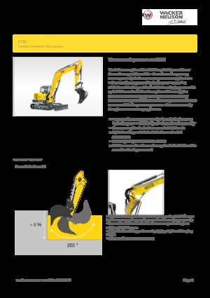 Koparki gąsienicowe Wacker Neuson ET90