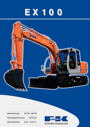 Koparki gąsienicowe Fiat Kobelco EX 100.5