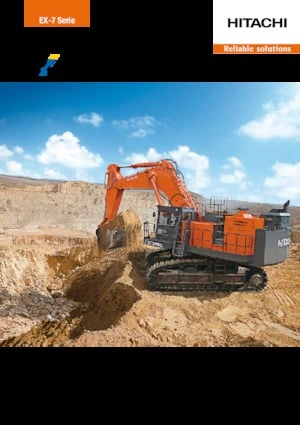 Koparki gąsienicowe Hitachi EX1200-7 LD