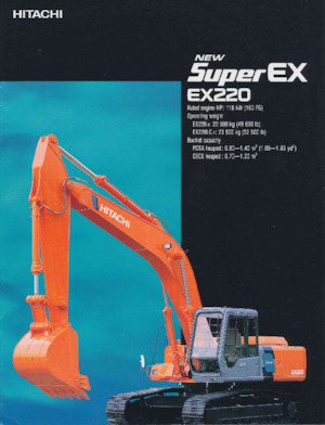 Koparki gąsienicowe Hitachi EX220