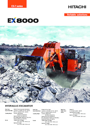 Koparki gąsienicowe Hitachi EX8000-7
