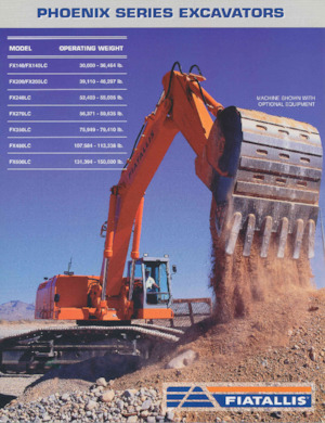 Koparki gąsienicowe Fiatallis FX140LC