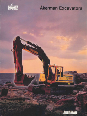 Koparki gąsienicowe Akerman-Volvo H3MB
