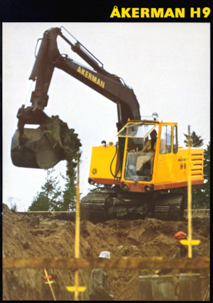 Koparki gąsienicowe Akerman-Volvo H9