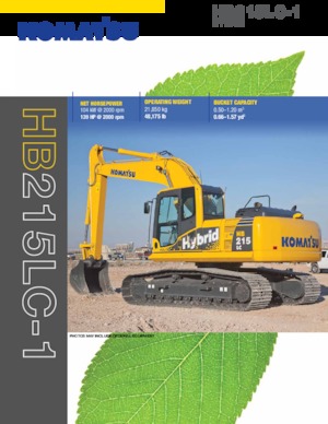 Koparki gąsienicowe Komatsu HB215LC-1