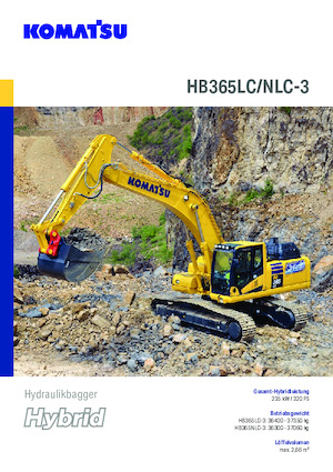 Koparki gąsienicowe Komatsu HB365LC-3E0