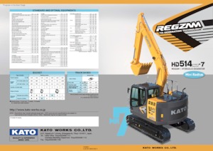 Koparki gąsienicowe Kato HD514MR-7