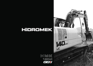 Koparki gąsienicowe Hidromek HMK 140 LC