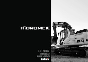 Koparki gąsienicowe Hidromek HMK 220 LCLR