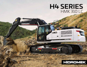 Koparki gąsienicowe Hidromek HMK 310 LC