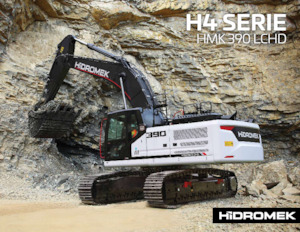 Koparki gąsienicowe Hidromek HMK 390 NLC